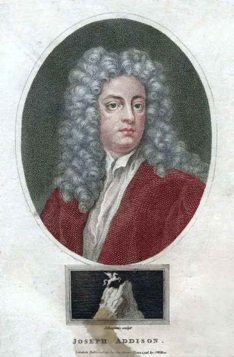 Framed Print : Joseph Addison, English politician and writer, 1796. Artist: J Chapman Framed Print : Joseph Addison, English politician and writer, 1796. Artist: J Chapman