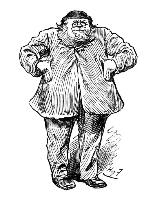 Framed Print : Joseph Arch (1826-1919), English agricultural worker, trade unionist and politician, 1886. Artist: Harry Furniss Framed Print : Joseph Arch (1826-1919), English agricultural worker, trade unionist and politician, 1886. Artist: Harry Furniss
