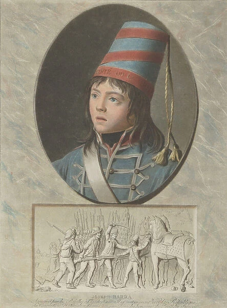 Joseph Barra after F. Garnerey, ca. 1795. Creator: Pierre Michel Alix