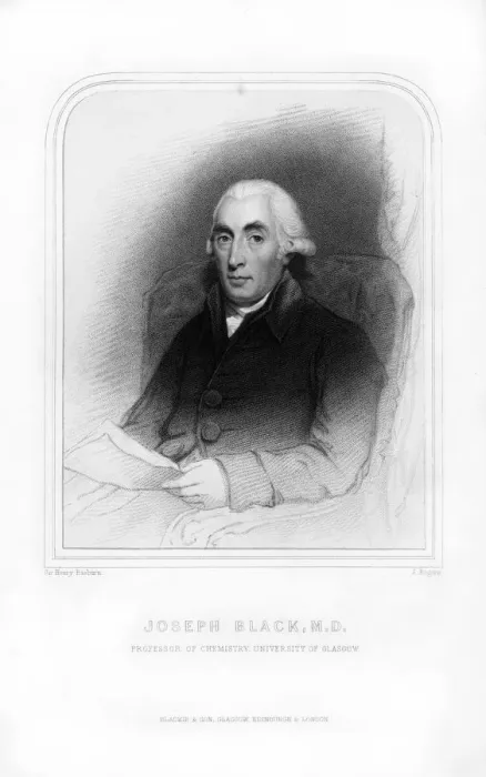 Framed Print : Joseph Black, Scottish physicist and chemist, (1870). Artist: J Rogers Framed Print : Joseph Black, Scottish physicist and chemist, (1870). Artist: J Rogers
