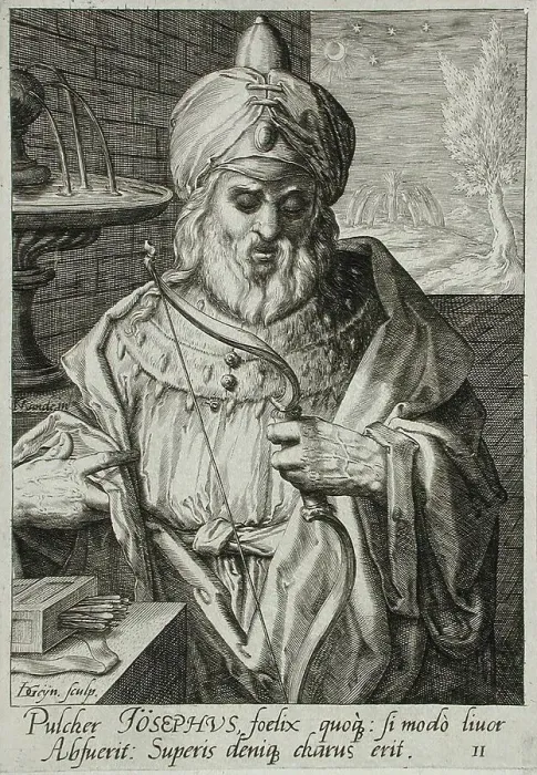 Framed Print : Joseph, c1590. Creator: Jacques de Gheyn II