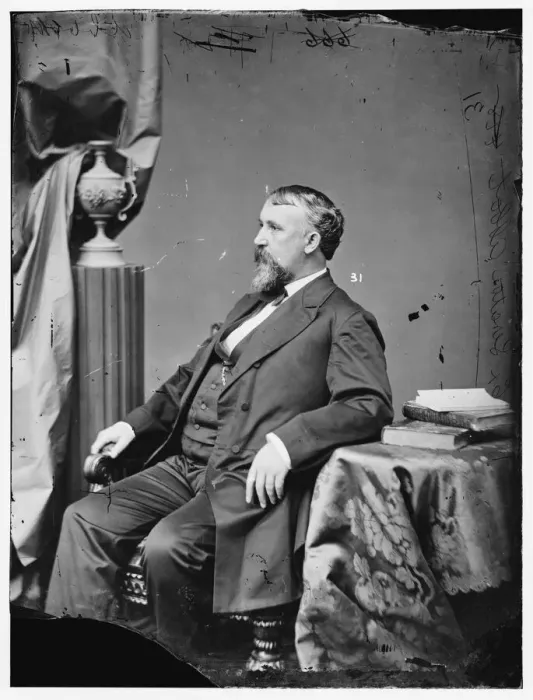 Framed Print : Joseph Carter Abbott, 1860-1875. Creator: Unknown Framed Print : Joseph Carter Abbott, 1860-1875. Creator: Unknown