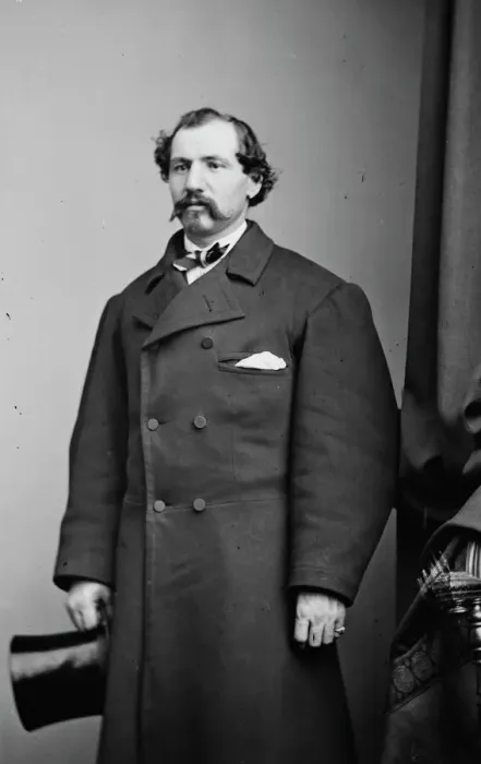 Framed Print : Joseph Coburn, between 1855 and 1865. Creator: Unknown Framed Print : Joseph Coburn, between 1855 and 1865. Creator: Unknown