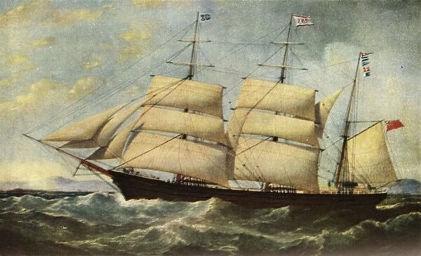 The Joseph Cunard, 1839, (1938). Artist: Samuel Walters
