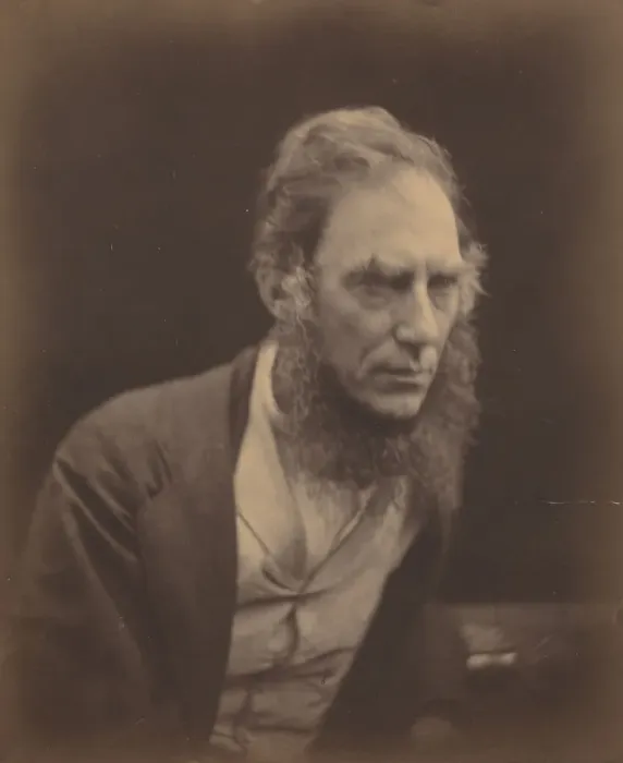 Framed Print : Joseph D. Hooker, 1868. Creator: Julia Margaret Cameron Framed Print : Joseph D. Hooker, 1868. Creator: Julia Margaret Cameron