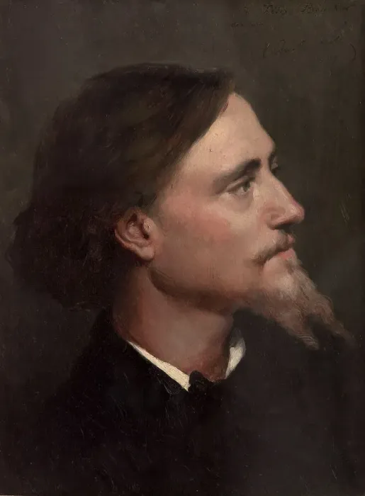 Framed Print : Joseph Felix Bouchor, 1879. Creator: Andre Gill Framed Print : Joseph Felix Bouchor, 1879. Creator: Andre Gill