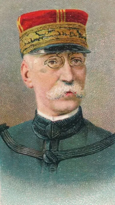Framed Print : Joseph Gallieni (1849-1916), French First World War general, 1917 Framed Print : Joseph Gallieni (1849-1916), French First World War general, 1917