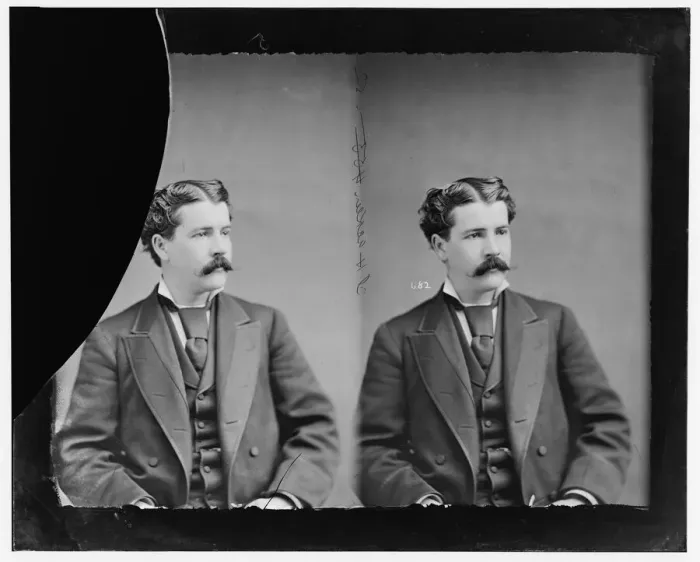 Framed Print : Joseph Hayes Acklen of Tennnesee, 1865-1880. Creator: Unknown Framed Print : Joseph Hayes Acklen of Tennnesee, 1865-1880. Creator: Unknown
