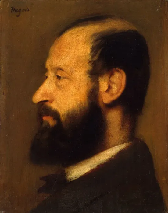 Framed Print : Joseph-Henri Altes (1826-1895), 1868. Creator: Edgar Degas Framed Print : Joseph-Henri Altes (1826-1895), 1868. Creator: Edgar Degas