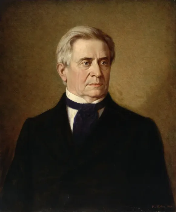 Framed Print : Joseph Henry, 1885. Creator: Henry Ulke