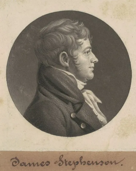 Framed Print : Joseph Hopper Nicholson, c. 1806. Creator: Charles Balthazar Julien Fé Framed Print : Joseph Hopper Nicholson, c. 1806. Creator: Charles Balthazar Julien Fé