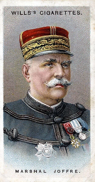 Joseph Jacques Cesaire Joffre, French soldier, 1917