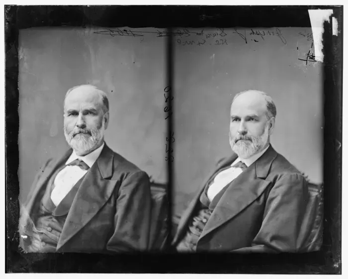 Framed Print : Joseph Jonathan Davis of North Carolina, 1865-1880. Creator: Unknown Framed Print : Joseph Jonathan Davis of North Carolina, 1865-1880. Creator: Unknown