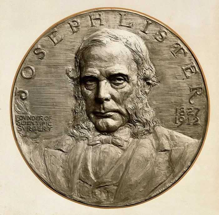 Framed Print : Joseph Lister, 1st Baron Lister, 1800-1899. Creator: JB Wendt Framed Print : Joseph Lister, 1st Baron Lister, 1800-1899. Creator: JB Wendt
