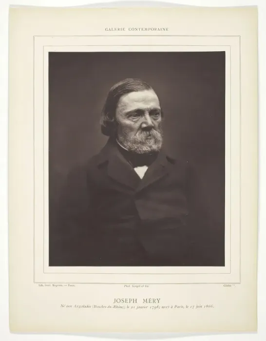 Framed Print : Joseph Mery, c. 1876 / 84. Creator: Unknown Framed Print : Joseph Mery, c. 1876 / 84. Creator: Unknown