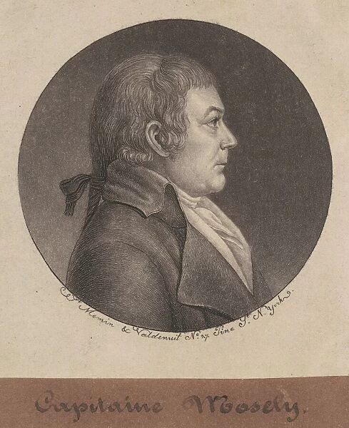 Joseph Mosely, 1796-1797. Creator: Charles Balthazar Julien Fevret de Saint-Mé