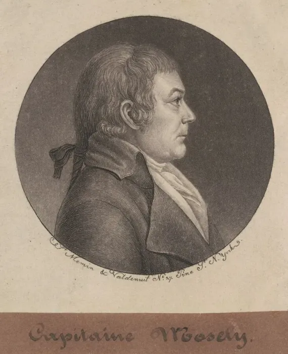 Framed Print : Joseph Mosely, 1796-1797. Creator: Charles Balthazar Julien Fevret de Saint-Mé Framed Print : Joseph Mosely, 1796-1797. Creator: Charles Balthazar Julien Fevret de Saint-Mé
