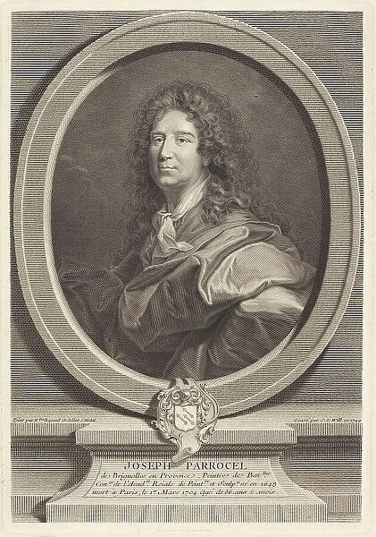 Joseph Parrocel, 1744. Creator: Johann Georg Wille