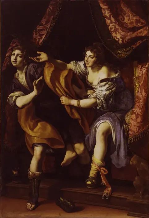 Framed Print : Joseph and Potiphars Wife, 1610. Creator: Cigoli, Lodovico (1559-1613) Framed Print : Joseph and Potiphars Wife, 1610. Creator: Cigoli, Lodovico (1559-1613)