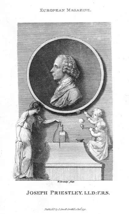 Framed Print : Joseph Priestley, English chemist and Presbyterian minister, 1791. Artist: William Bromley Framed Print : Joseph Priestley, English chemist and Presbyterian minister, 1791. Artist: William Bromley