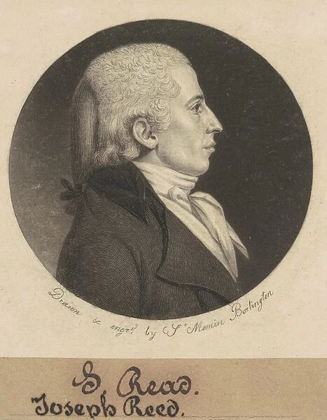 Joseph Reed, Jr. 1798. Creator: Charles Balthazar Julien Fevret de Saint-Memin