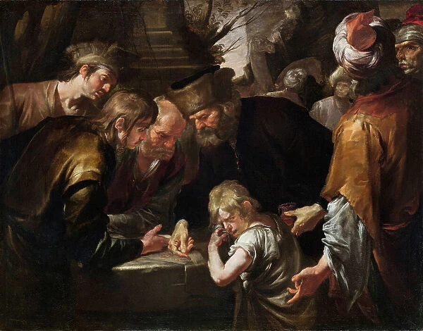 Joseph sold by his brothers, First Half of 17th cen. Creator: Assereto, Gioacchino (1600-1649)