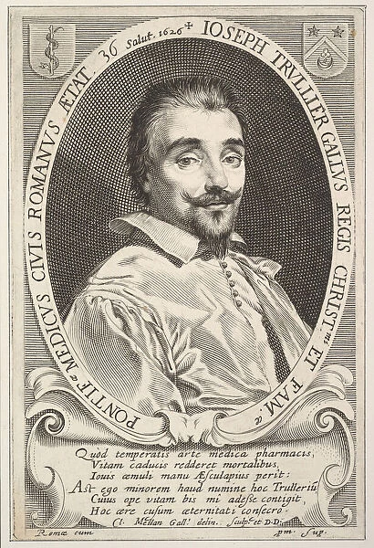 Joseph Trullier, 1626. Creator: Claude Mellan