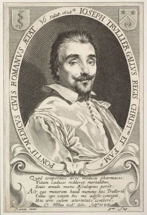 Framed Print : Joseph Trullier, 1626. Creator: Claude Mellan Framed Print : Joseph Trullier, 1626. Creator: Claude Mellan