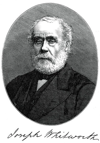 Joseph Whitworth, British engineer, entrepreneur and inventor, c1880