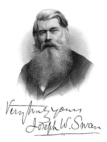 Joseph Wilson Swan, c1880