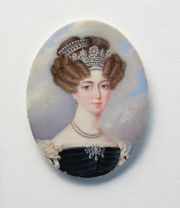 Framed Print : Joséphine (1807-1876), Queen of Sweden, late 18th-mid 19th century. Creator: Jakob Axel Gillberg Framed Print : Joséphine (1807-1876), Queen of Sweden, late 18th-mid 19th century. Creator: Jakob Axel Gillberg