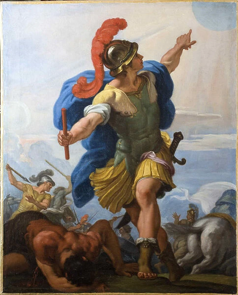 Joshua Commanding the Sun to Stand Still. Creator: Maratta, Carlo (1625-1713)