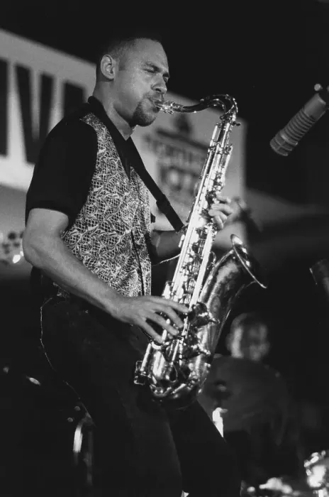 Framed Print : Joshua Redman, North Sea Jazz Festival, Netherlands, 1994. Creator: Brian Foskett Framed Print : Joshua Redman, North Sea Jazz Festival, Netherlands, 1994. Creator: Brian Foskett