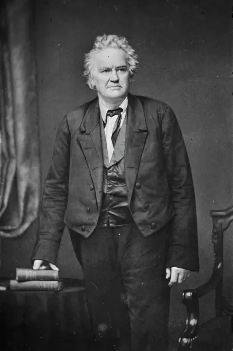 Framed Print : Joshua Reed Giddings of Ohio, between 1855 and 1865. Creator: Unknown Framed Print : Joshua Reed Giddings of Ohio, between 1855 and 1865. Creator: Unknown