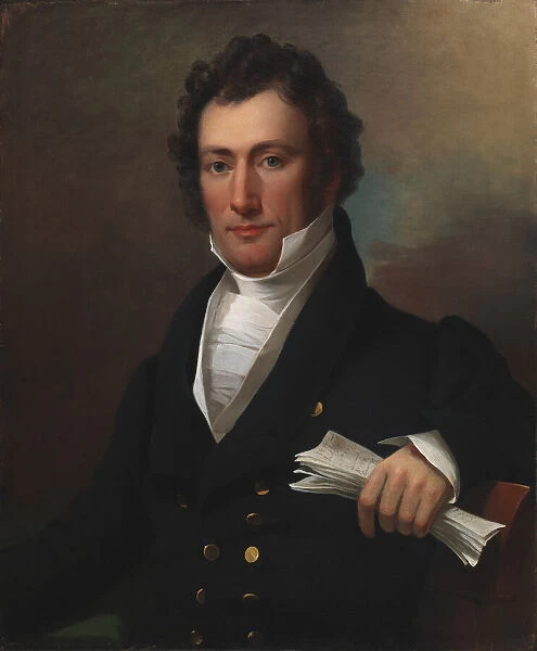 Joshua Tevis, 1827. Creator: Jacob Eichholtz