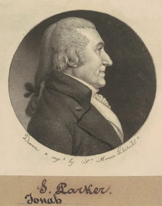 Framed Print : Josiah Parker, 1799. Creator: Charles Balthazar Julien Fevret de Saint-Memin Framed Print : Josiah Parker, 1799. Creator: Charles Balthazar Julien Fevret de Saint-Memin