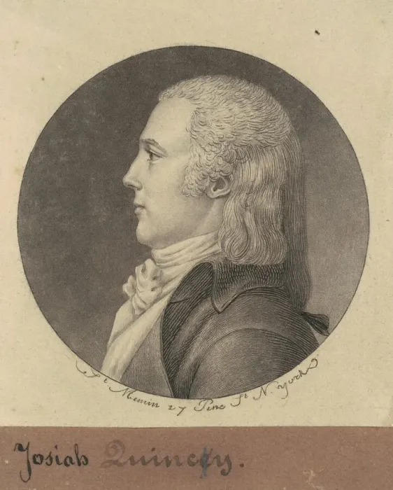 Framed Print : Josiah Quincy, 1796-1797. Creator: Charles Balthazar Julien Fevret de Saint-Mé Framed Print : Josiah Quincy, 1796-1797. Creator: Charles Balthazar Julien Fevret de Saint-Mé