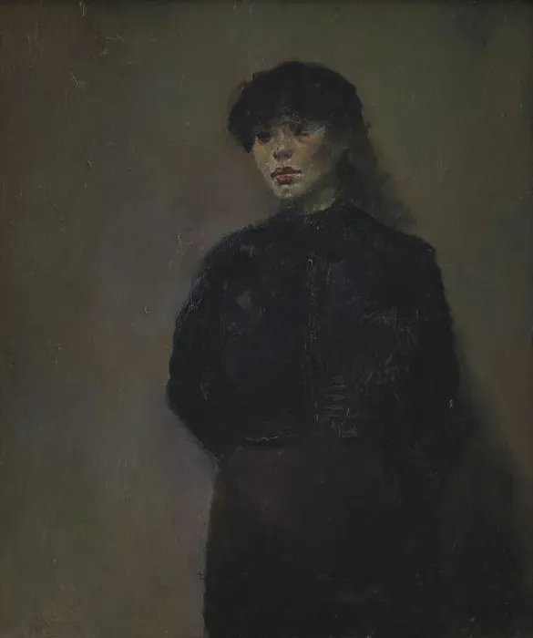 Framed Print : Jossa, 1915-1918. Creator: Christian Krohg Framed Print : Jossa, 1915-1918. Creator: Christian Krohg