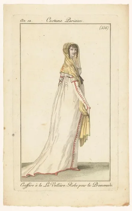 Framed Print : Journal of Ladies and Fashions, 1803-1804. Creator: Unknown Framed Print : Journal of Ladies and Fashions, 1803-1804. Creator: Unknown