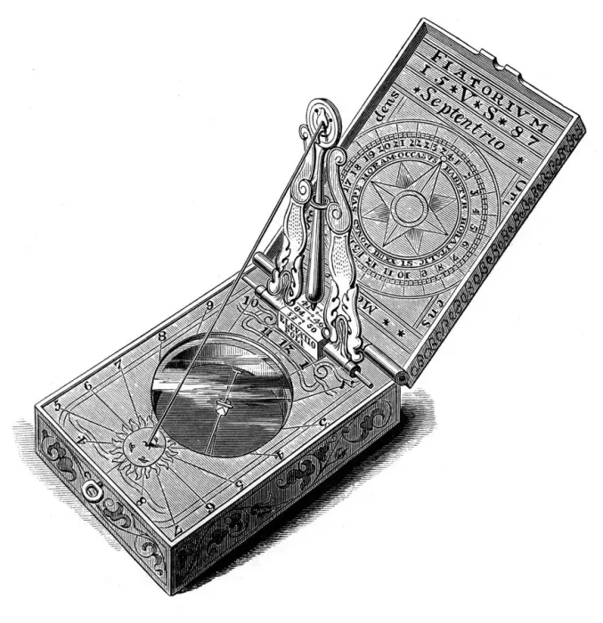 Framed Print : Journey-ring, or Viatorium, 1587 (1893) Framed Print : Journey-ring, or Viatorium, 1587 (1893)