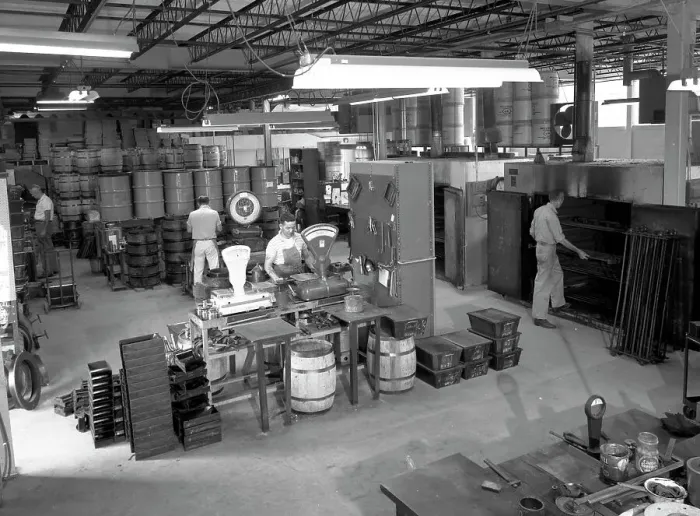 Framed Print : Jowitt & Rogers factory, Philadelphia, Pennsylvania, USA, 1963 Framed Print : Jowitt & Rogers factory, Philadelphia, Pennsylvania, USA, 1963