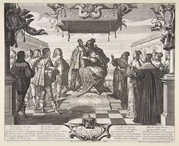 The Joy of France, 1638. Creator: Abraham Bosse