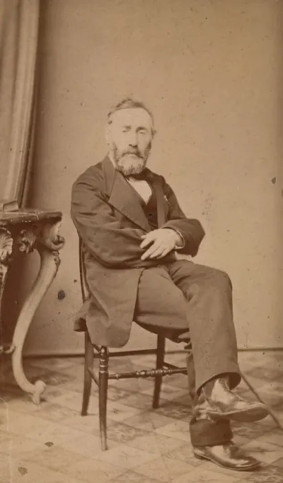 Framed Print : [Jozef Israels], 1860s. Creator: Willem Frederik Vinkenbos