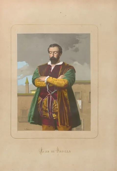 Framed Print : Juan de Padilla. From: Hombres y mujeres ce?lebres de todos los tiempos by Juan Landa Framed Print : Juan de Padilla. From: Hombres y mujeres ce?lebres de todos los tiempos by Juan Landa
