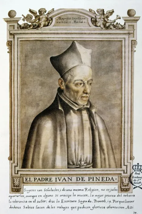 Framed Print : Juan de Pineda (1558-1637). Spanish jesuit Framed Print : Juan de Pineda (1558-1637). Spanish jesuit