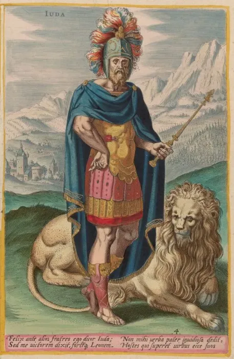 Framed Print : Juda, c. 1585. Creator: Johann Sadeler I Framed Print : Juda, c. 1585. Creator: Johann Sadeler I