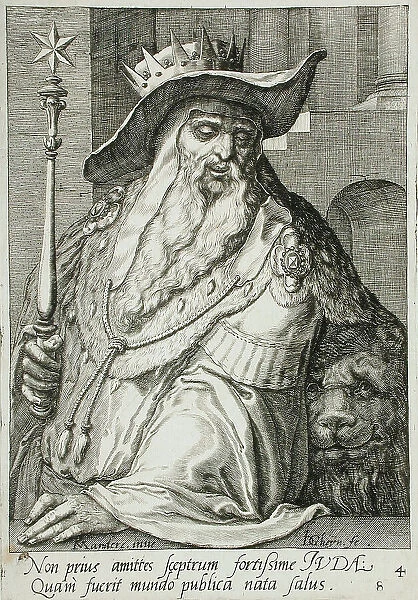 Judah, c1590. Creator: Jacques de Gheyn II