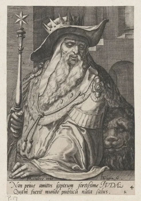 Framed Print : Judah, from The Twelve Sons of Jacob. Creator: Jacques de Gheyn II Framed Print : Judah, from The Twelve Sons of Jacob. Creator: Jacques de Gheyn II