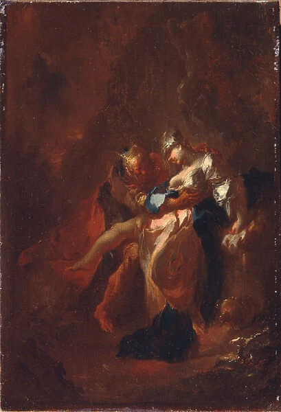 Judah and Tamar. Artist: Maulbertsch, Franz Anton (1724-1796)