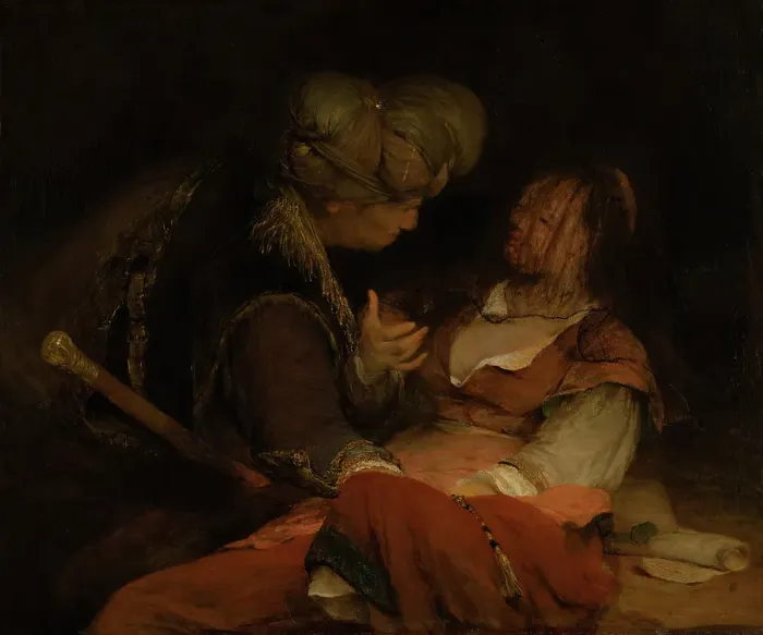 Framed Print : Judah and Tamar. Creator: Aert de Gelder